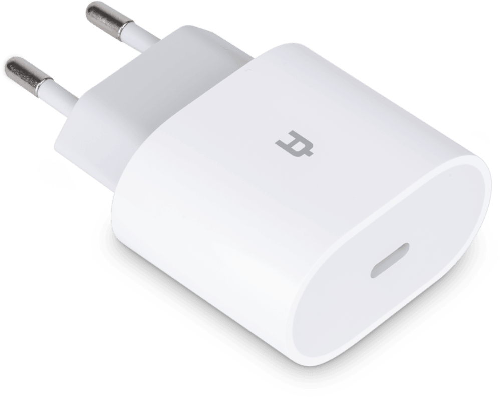 Сетевое зарядное устройство Alteracs Type C C20F White